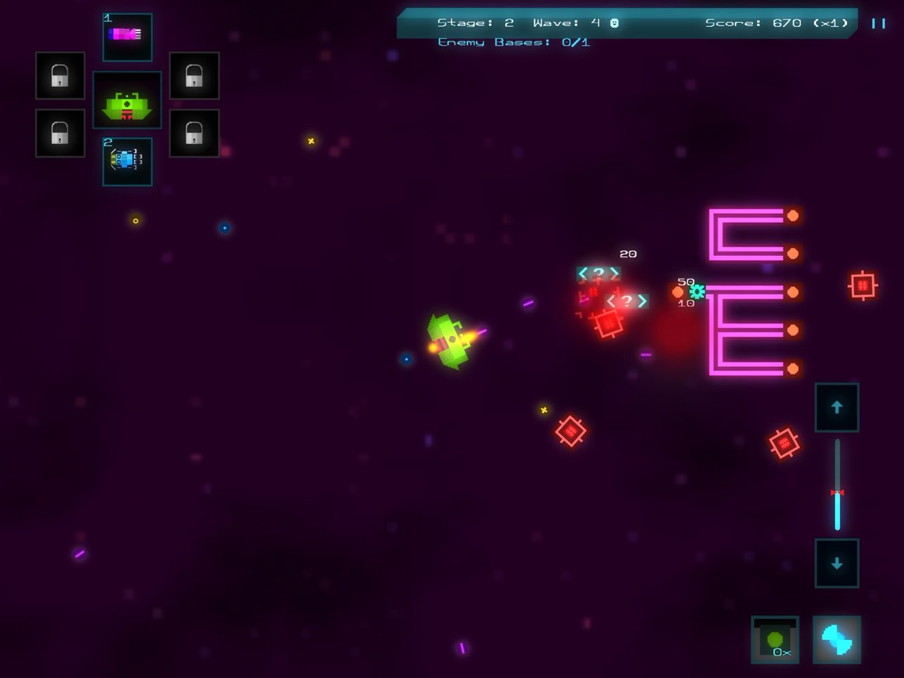 Alien Core gameplay
